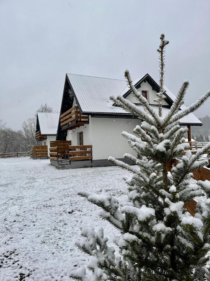 Zagroda Wypoczynkowa- Domki Nad Rzeka Smerekowiec Esterno foto