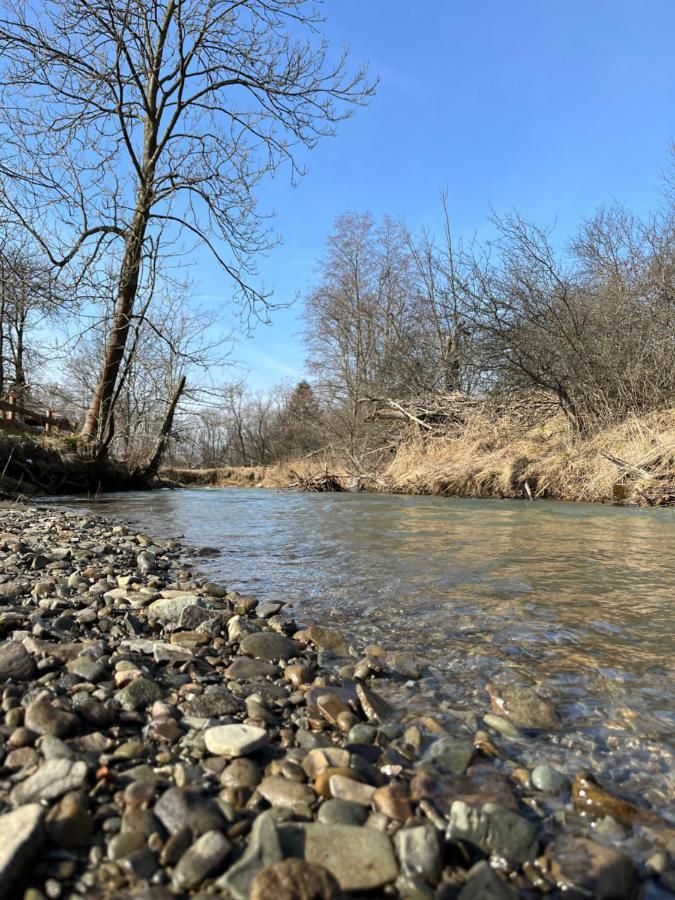 Zagroda Wypoczynkowa- Domki Nad Rzeka Smerekowiec Esterno foto